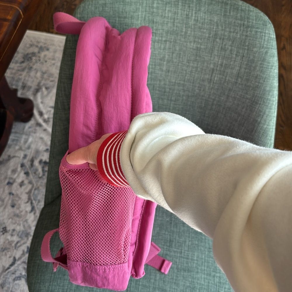 Victoria’s Secret Pink quilted rose my pink Backpack bag travel school NWOT! - Picture 11 of 15